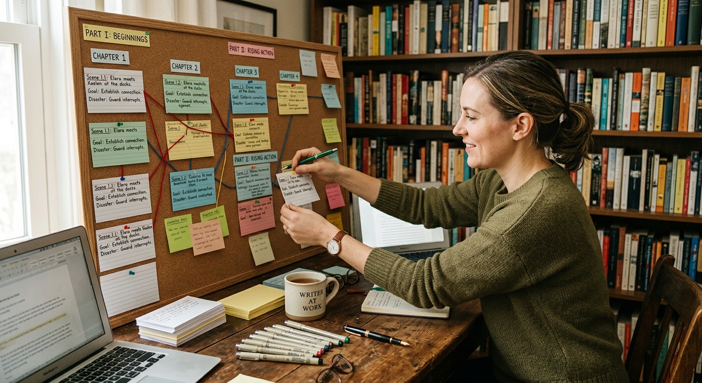 How to Build an Effective Scene Card System for Your Novel