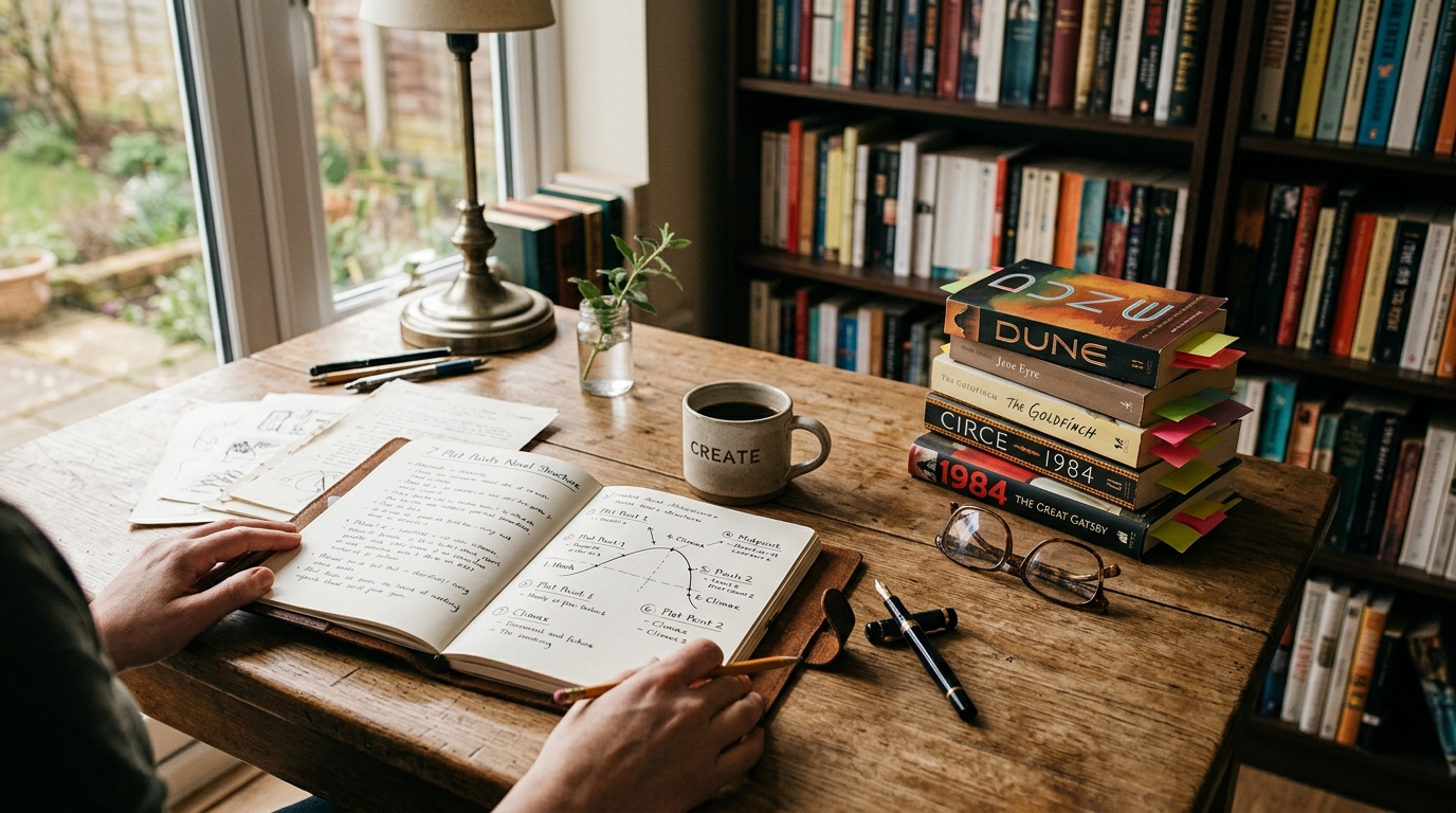 7 Plot Points Novel Structure: Complete Writer’s Guide