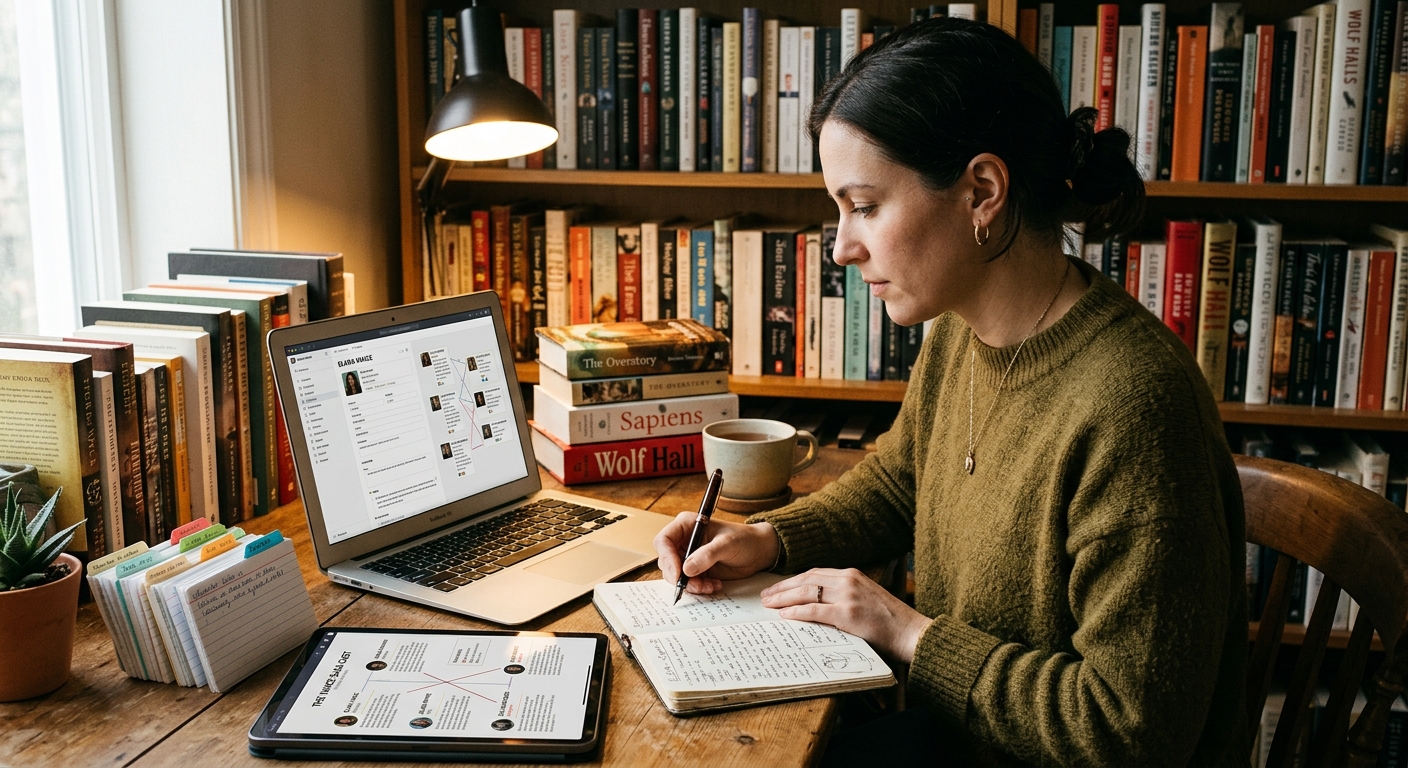 AI That Remembers Your Whole Cast: Smart Book Planner Guide