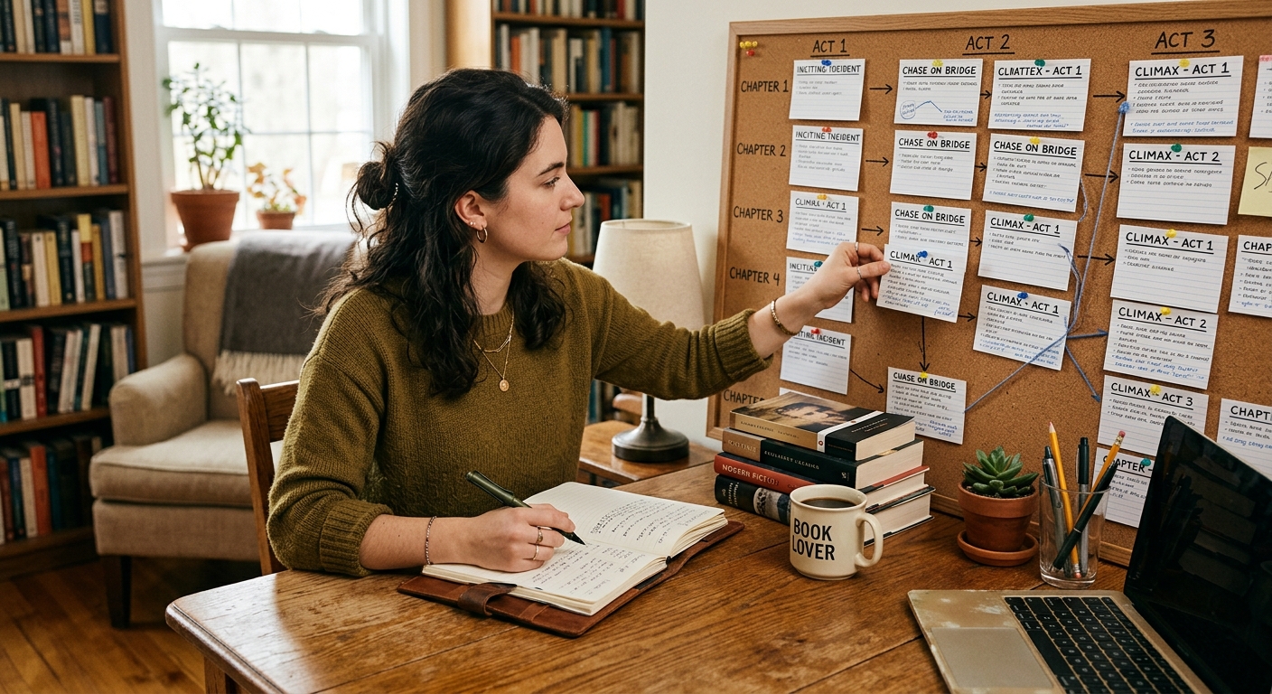 Scene Card Workflow for Fiction: Smart Book Planner Guide