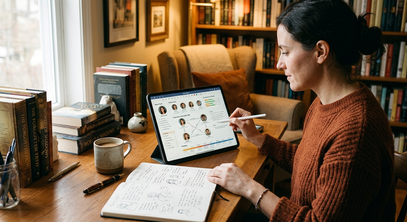 AI That Remembers Your Entire Novel Cast in Smart Book Planner