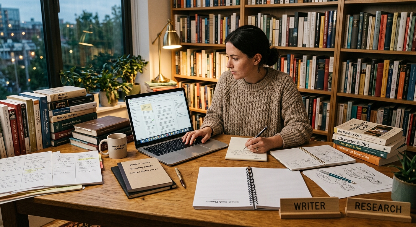 Smart Book Planner: The Ultimate Writing App for Researchers and Novelists