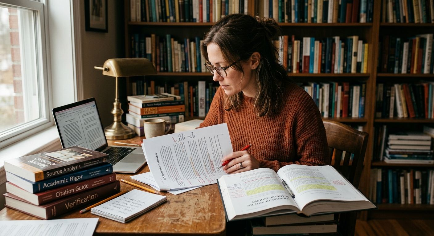 How to Fact Check Sources Before Submitting Academic Paper